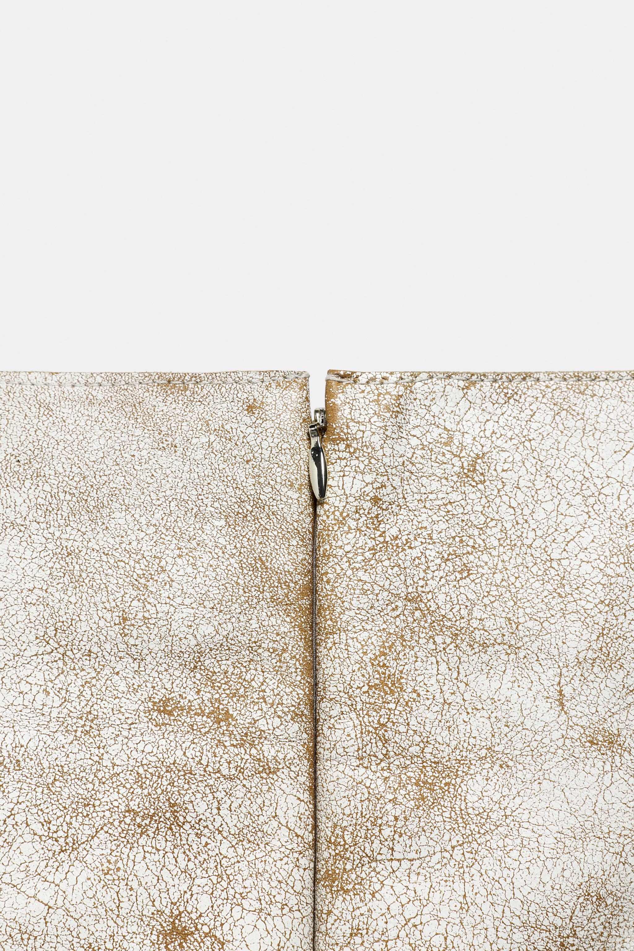 ZW COLLECTION LIMITED EDITION LEATHER SKIRT
